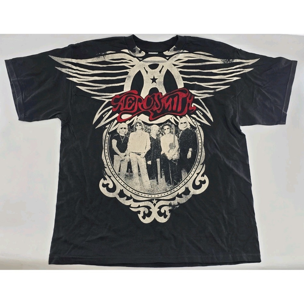 Aerosmith 2009 World Tour Concert T-Shirt Adult‎ Size Extra large  (XL)